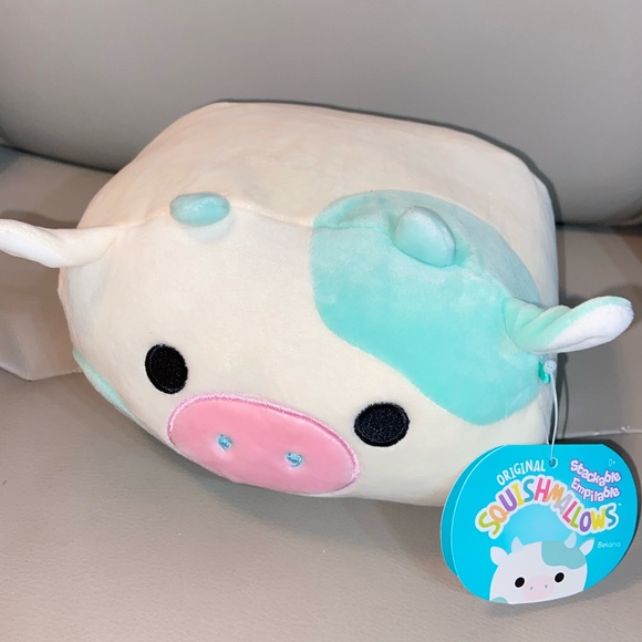 8” Squishmallows Belana the Cow Stuffed Plush Stackable - Picture 2 of 5